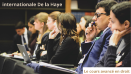 Le cours avancé en droit international pénal 2024